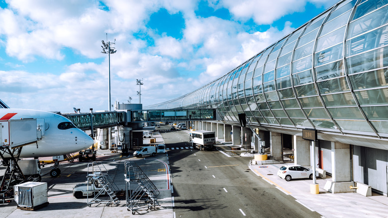 Charles de Gaulle airport in Paris