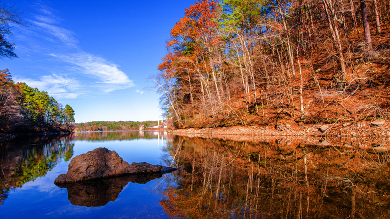 Lake Catherine State Park lake