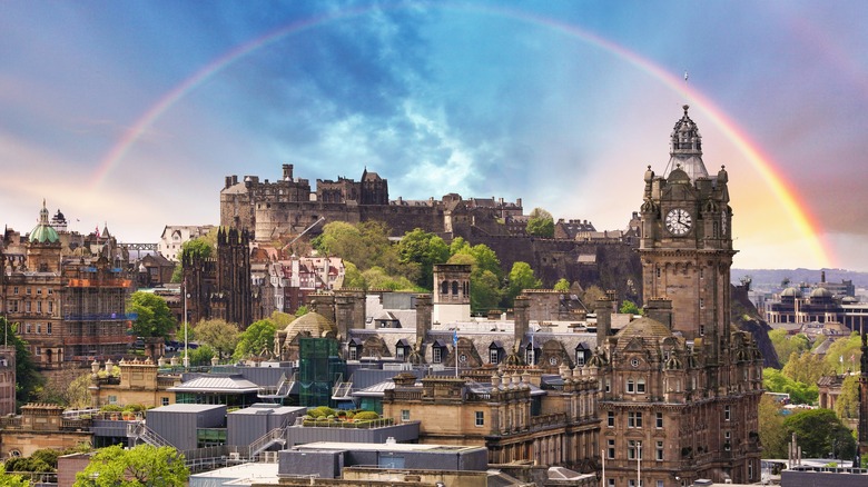 Edinburgh Castle in Scotland