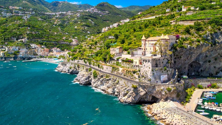 Seaside view, Maiori, Italy