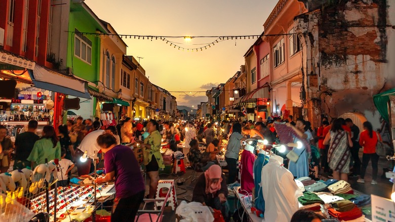 Bustling Phuket Night Market