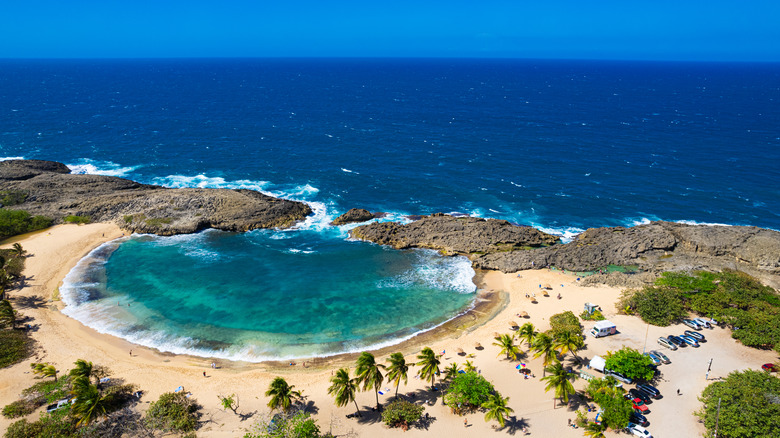 natural pool by ocean