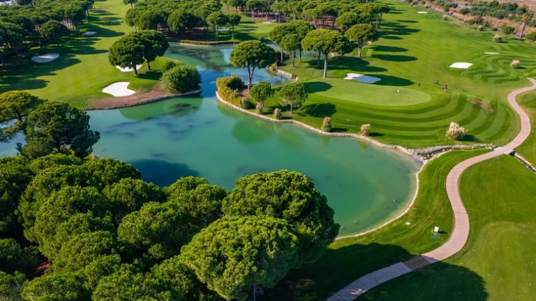 Golf course in Belek, Turkey