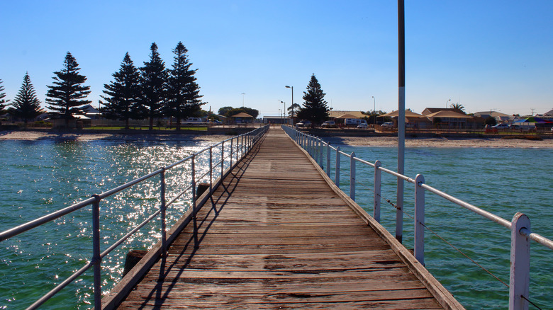 The jetty at Tumby Bay, Australia