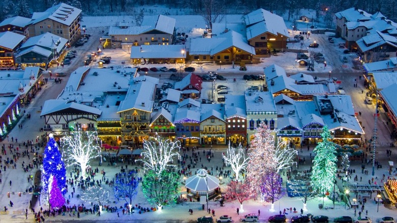 Leavenworth, Washington at Christmastime