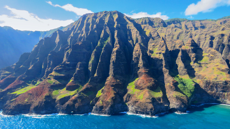 Nāpali Coast from afar