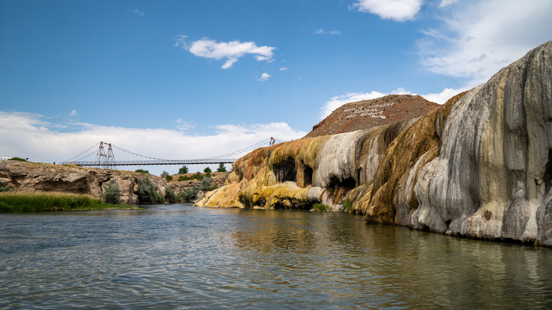 Hot Springs State Park in Thermopolis, Wyoming