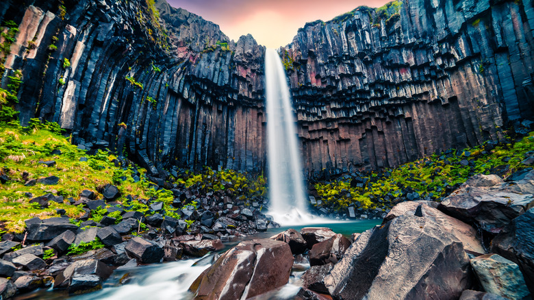 Svartifoss waterfall