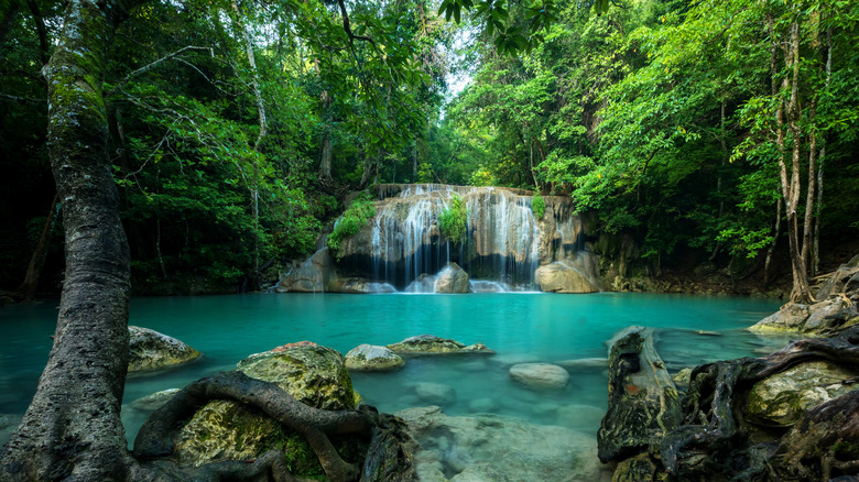 Waterfall at Erawan National Park