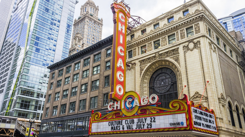 Chicago Theatre Marquee