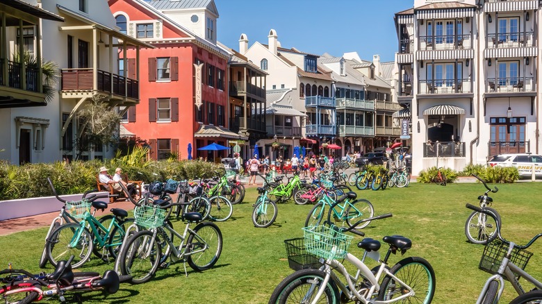 bikes in Rosemary Beach Florida