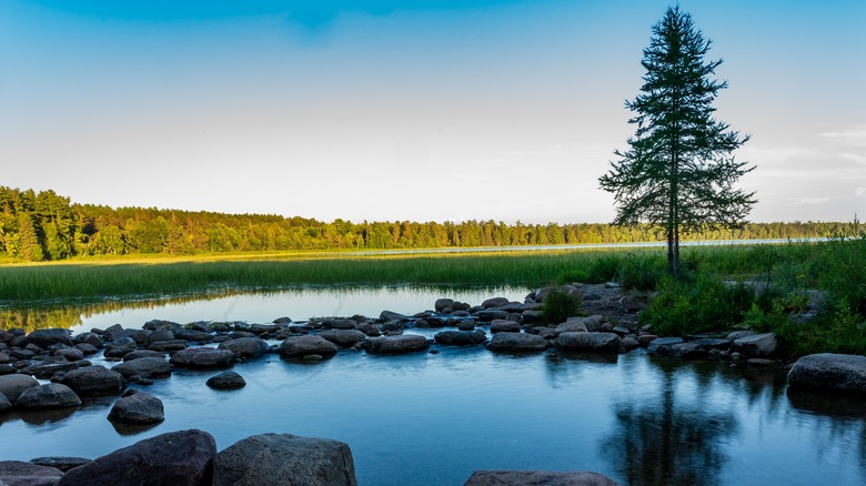 The Mississippi River's headwaters