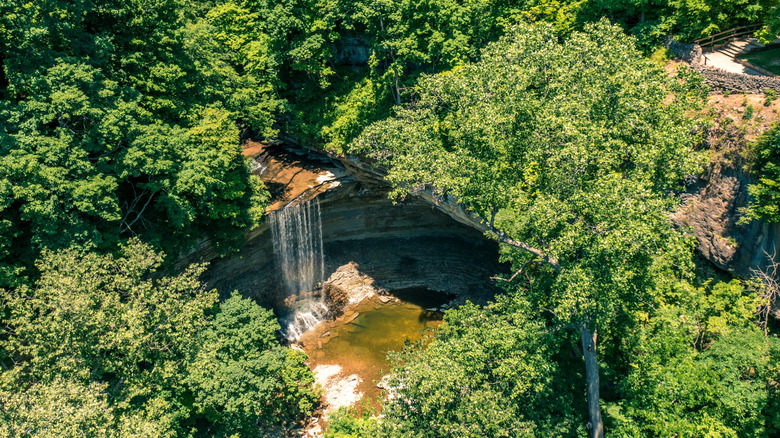 Indiana's Hidden Gem: A Scenic State Park with Waterfalls, Cliffs, and Trails