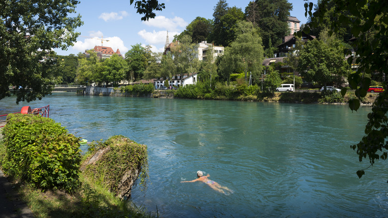 The Beloved Swiss River Locals Adore for Swimming but Tourists Should Approach with Caution