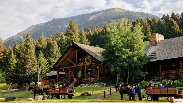 Montana's Rockies Conceal a Historic Ranch Offering Rustic Luxury Near Yellowstone National Park