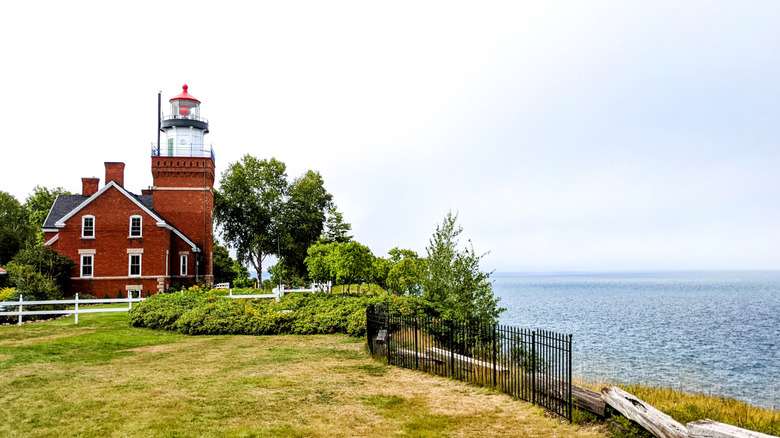 Experience a Magical Overnight Stay with Panoramic Lake Superior Views at This Charming Michigan Lighthouse