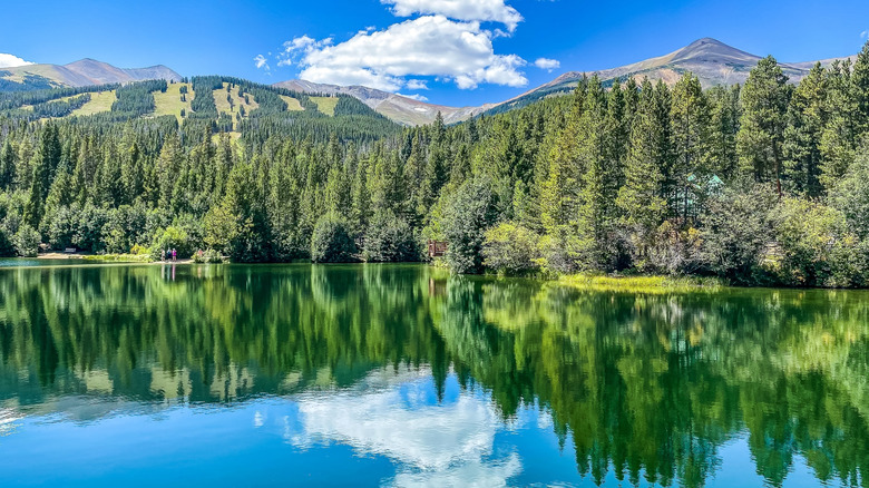 Nestled Between Aspen and Denver Lies a Serene Scenic Reservoir Beckoning Outdoor Adventurers