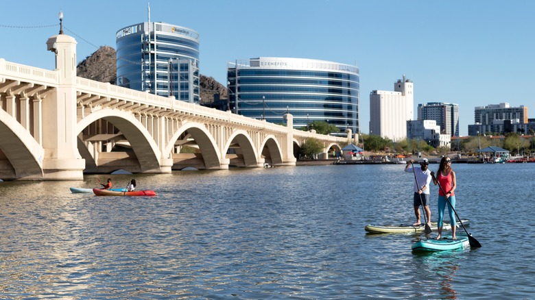 Explore Arizona's Beautiful Beach Park with Family-Friendly Activities, Biking, and Boating