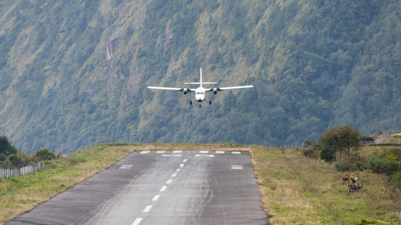 The World's Most Perilous Airport Features a Remarkably Short Runway Nestled in the Himalayas