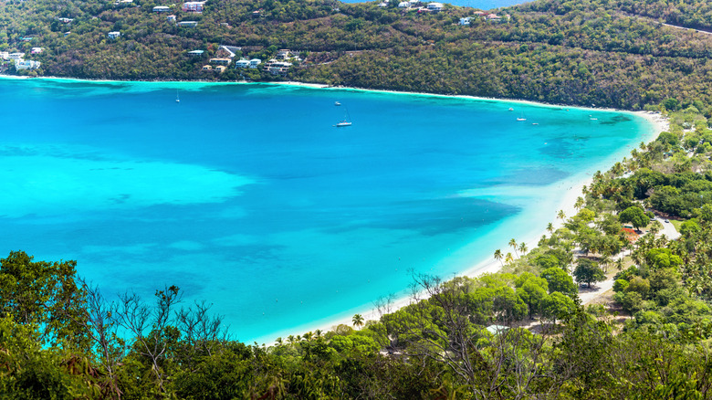 A Serene Virgin Islands Getaway: Discover One of the Caribbean's Best Beaches with Turquoise Waters and Lush Hills