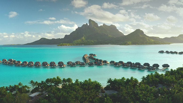 A Stunning Tropical Island in French Polynesia Boasts Pristine Beaches and Lush Scenery