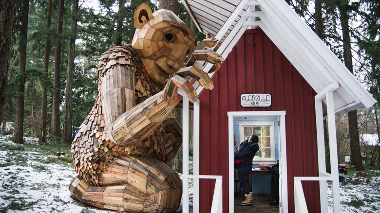 Charming Nordic Center in Oregon Features Unique Art, Cozy Brunch, and a Whimsical Troll