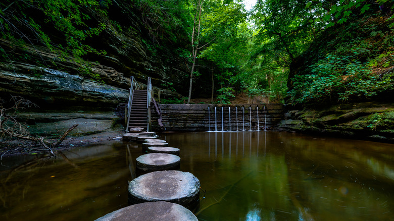 Discover Illinois' Hidden Gem: A Surreal Neighbor to Starved Rock State Park with Canyons and Waterfalls