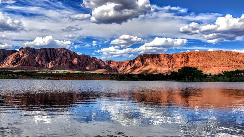 Discover Southern Utah's Hidden Gem: A Desert-Framed Swimming Cove with Stunning Views