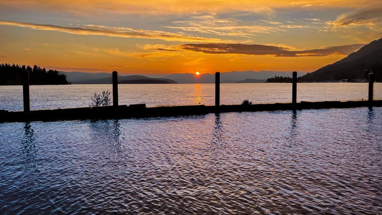 The Tranquil City by the Majestic Shores of Lake Pend Oreille in Idaho's Panhandle