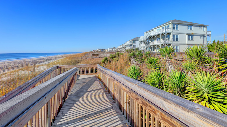 North Carolina's Distinctive Island Offers Caribbean Vibes with Warm Turquoise Waters and Vibrant Sunsets