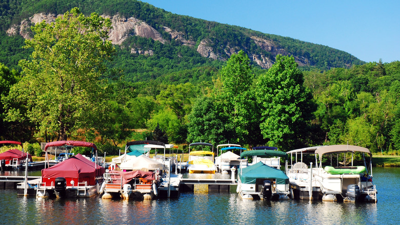 This Charming North Carolina Town Nestled Among the Blue Ridge Mountains, Lake Lure, and Chimney Rock