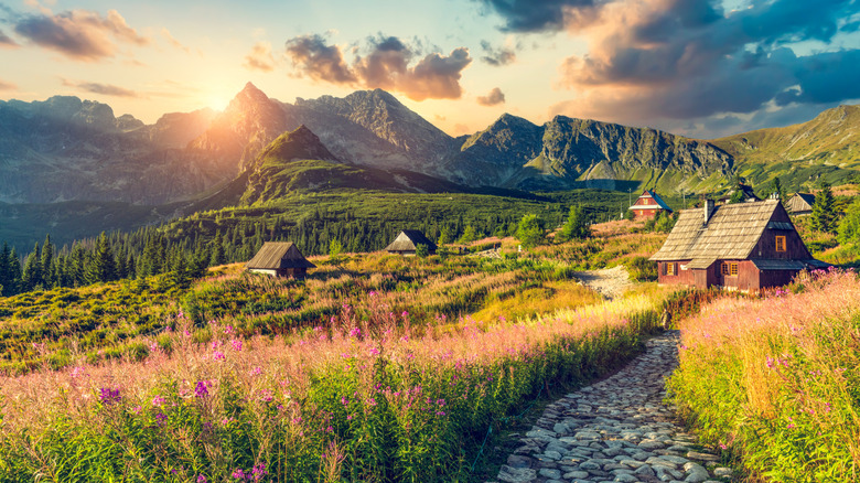 Nestled in Poland's Mountains: A Charming Tourist Paradise with Stunning Views and Recreation