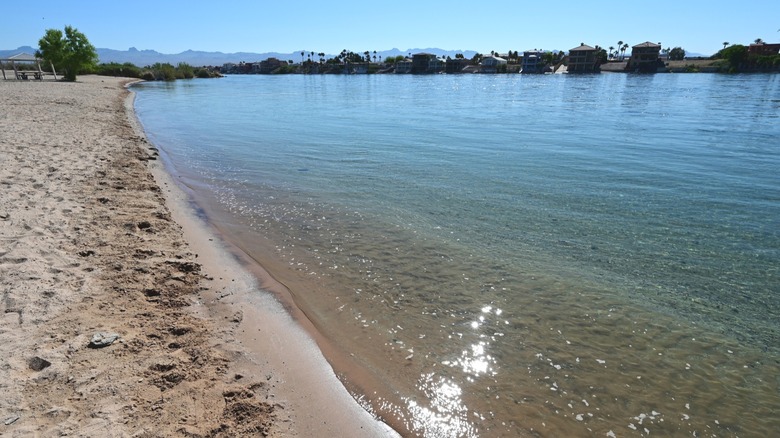 Just Minutes From Casinos: Nevada's Recreation Area Offering Shade, Beachfront Camping, and Refreshing Waters