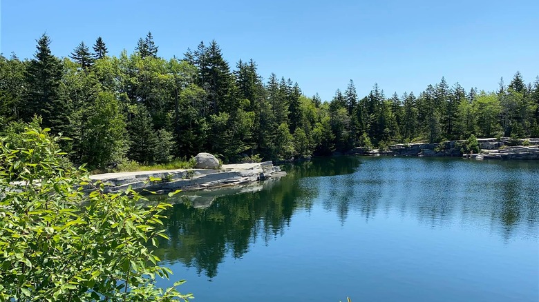 Maine's Secret Swimming Gem: Granite Cliffs and Crystal Waters Make for a Summer Oasis