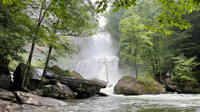 One of North Carolina's Most Stunning Waterfalls Becomes Much More Powerful for One Week Each Year