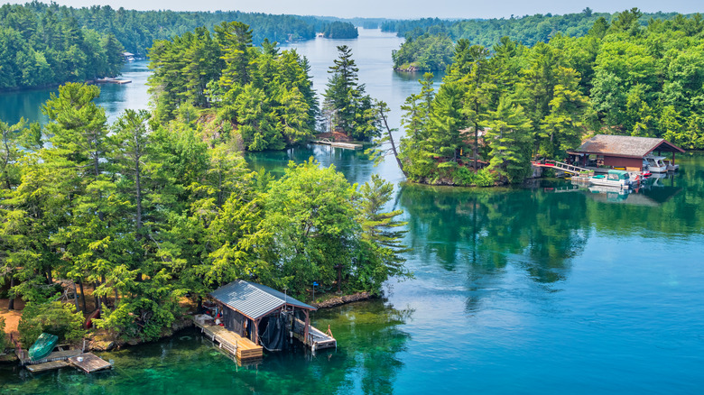 New York and Ontario's Castle-Crowned Island Region with Stunning River Views: A Dreamy Summer Escape