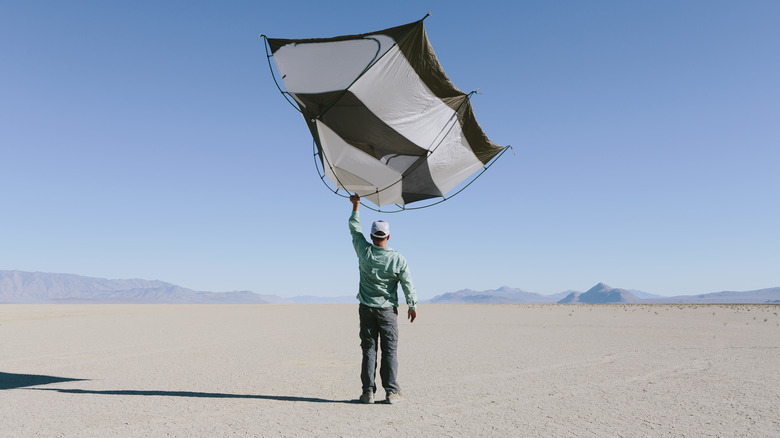 Understanding the Recommendation of Using a 'Deadman' in Tent Camping