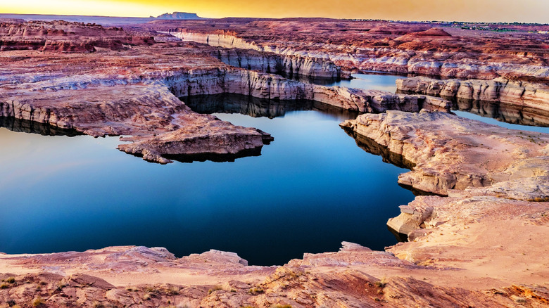 A Picturesque Beachfront Campground in Utah Boasts Stunning Views and Easy Access to Lake Powell