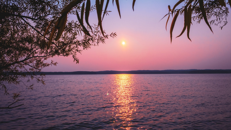 A Picturesque Camping Haven: Discover a Beautiful Lake Near Raleigh in the Heart of North Carolina