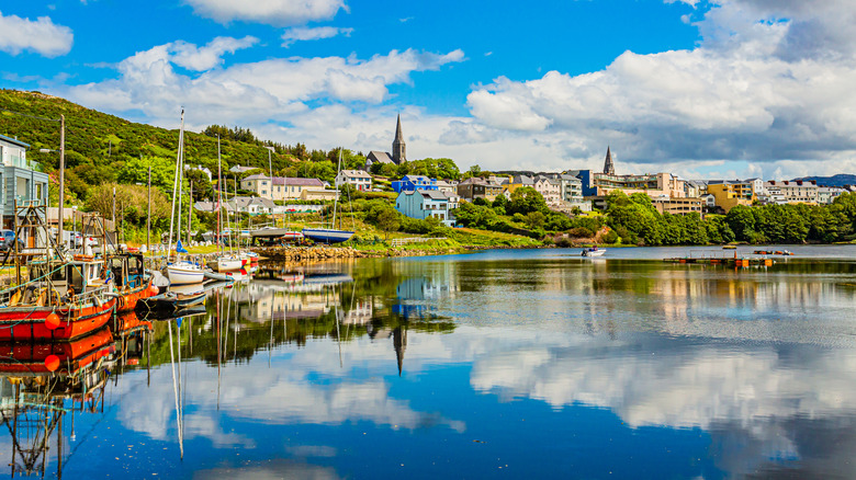 A Riverside Town in Western Ireland With Colorful Shops and Scenic Drives Exudes Celtic Enchantment