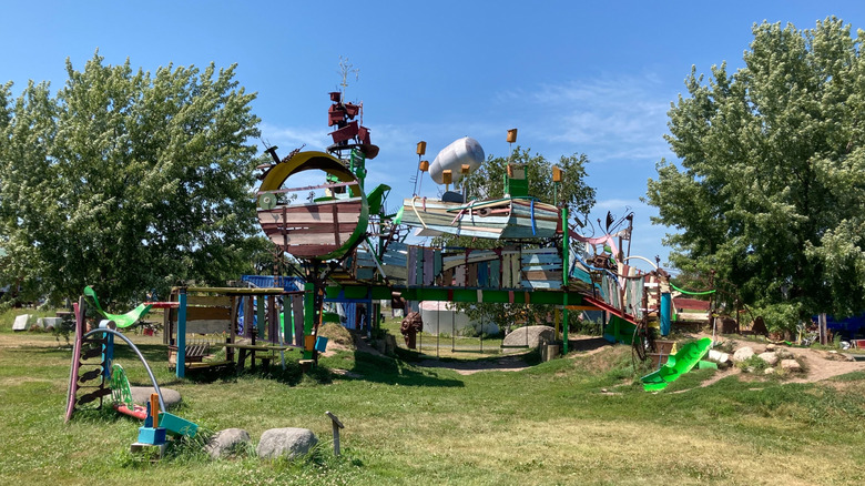 Discover Minnesota's Hidden Gem: An Outdoor Park Brimming with Unique Art Sculptures