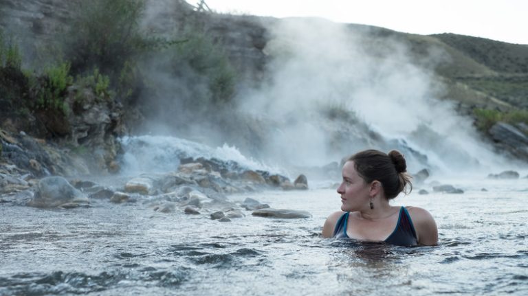 Hidden Hot Springs in Oregon's Painted Cliffs Provide Warm River Canyon Swims