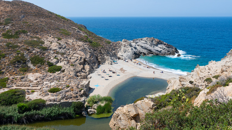 This Infamously Perilous Greek Beach Is Surprisingly Popular Among Swimmers