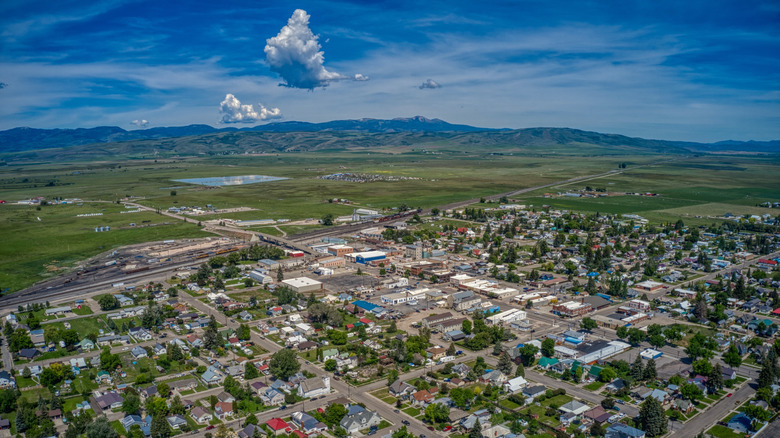 Nestled Between Jackson and Salt Lake City Lies a Charming Idaho City Amidst Enchanting Countryside