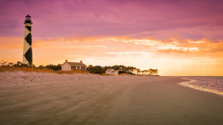 A North Carolina Beach Escape Featuring Roaming Wild Horses and Scenic Lighthouse Views