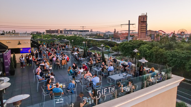 A Rooftop Bar by Disneyland Combines Stunning Park Fireworks with Delectable Cuisine and Enchanting Cocktails