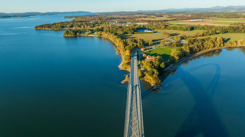 A Section of the World's Oldest Exposed Reef Lies on a Tranquil Vermont Island Boasting Scenic Lighthouses and Recreational Activities