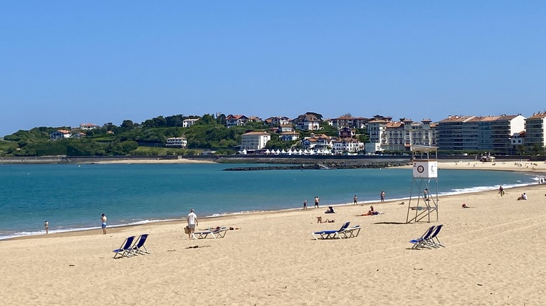 Tucked Away on France's Basque Coast: A Charming Village with a Lively Market and Expansive White Sand Beach