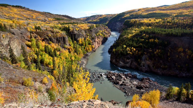 The 'Grand Canyon of the North': A Majestic Canadian Chasm with Pristine Waters and Scenic Hiking Trails