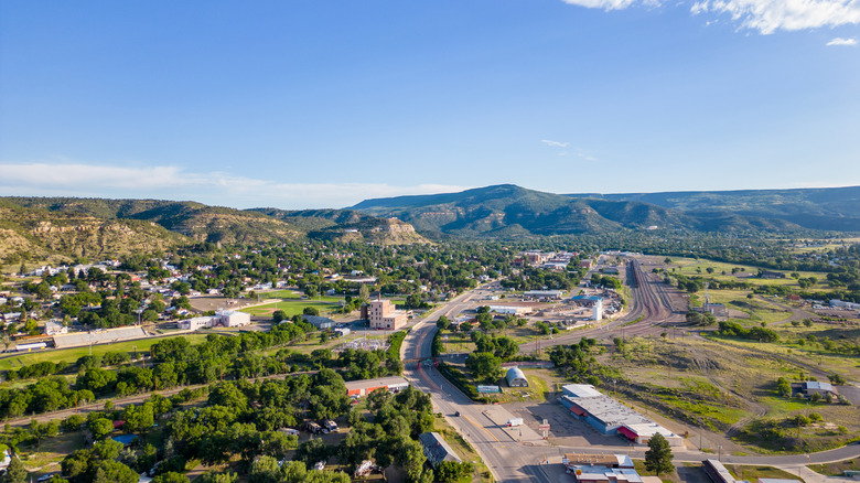 A Charming New Mexico City Features a Historic Railroad, Vibrant Downtown, and Stunning Mountain Scenery